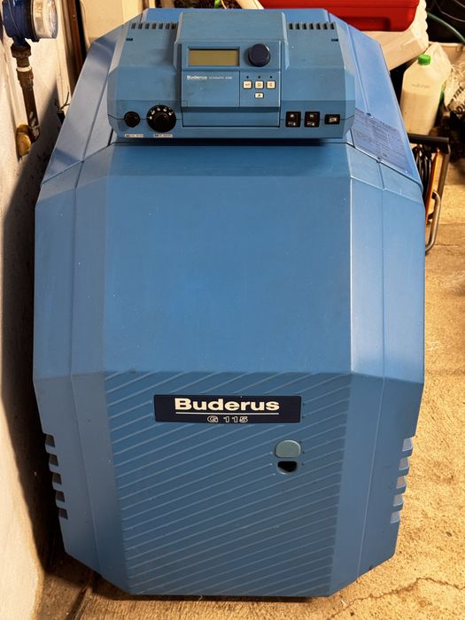 Piec olejowy Buderus G115 + sterownik