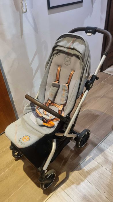 Cybex Eezy S Twist +2 Lava Grey + półspiworek – stan bdb