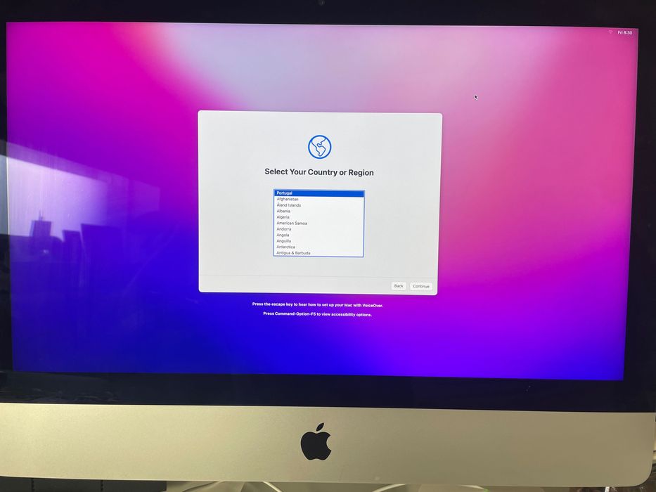 iMac 21,5 polegadas ecrã 4k Finais de 2015