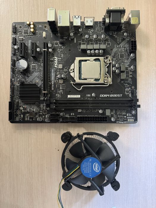 Продам комплект материньська плата MSI H310M з процессором I5 9400f