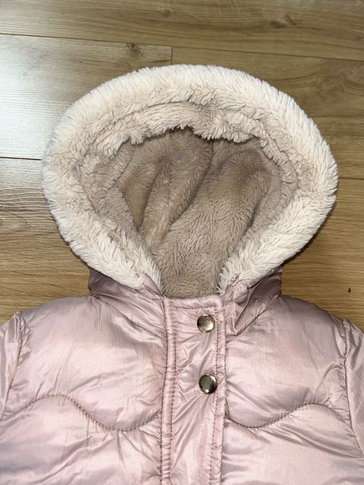 Bardzo ciepła zimowa kurtka dziewczęca Next