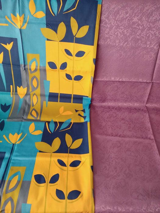 Nowe zasłony krótkie 2 szt.+ serweta (2 różne komplety)