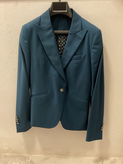 Blazer GLÜCK formal feminino cintado
