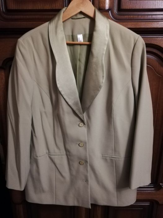 Elegancki żakiet damski (marynarka), rozmiar 48