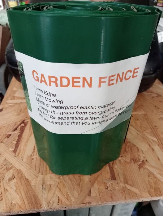 Vedação de jardim verde novas