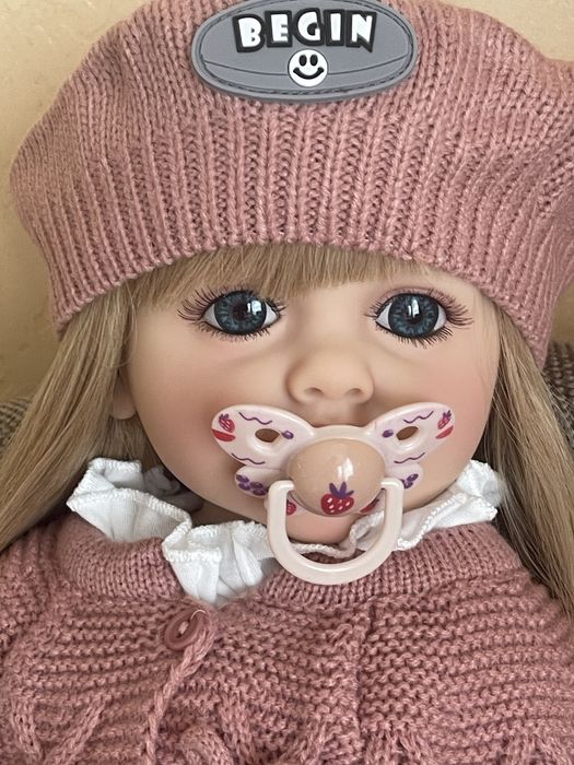 Лялька реборн вінілова , пупс Reborn вініловий