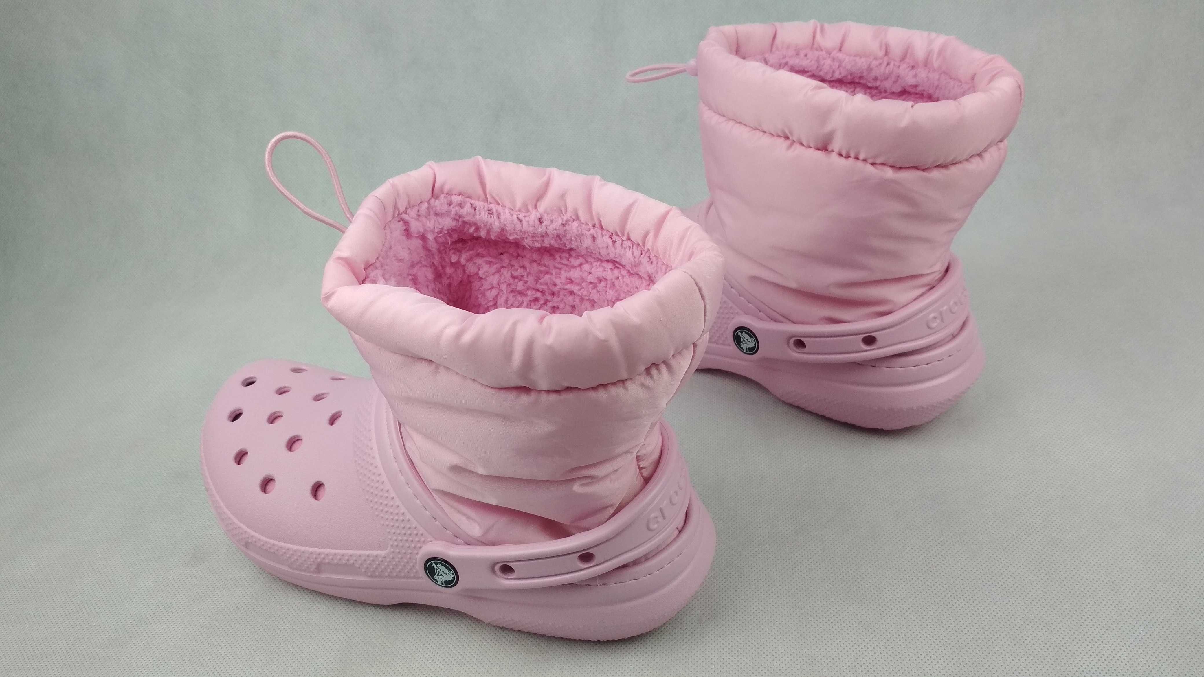CROCS Classic Lined Neo Puff Ocieplane Botki Śniegowce Roz M6 W8 38-39