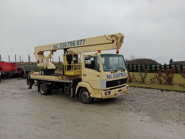 Podnośnik koszowy Wumag WT250,  cena brutto pełna hydraulika