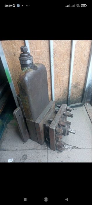 Суппорт, каретка, малая продольная  подача токарного станка