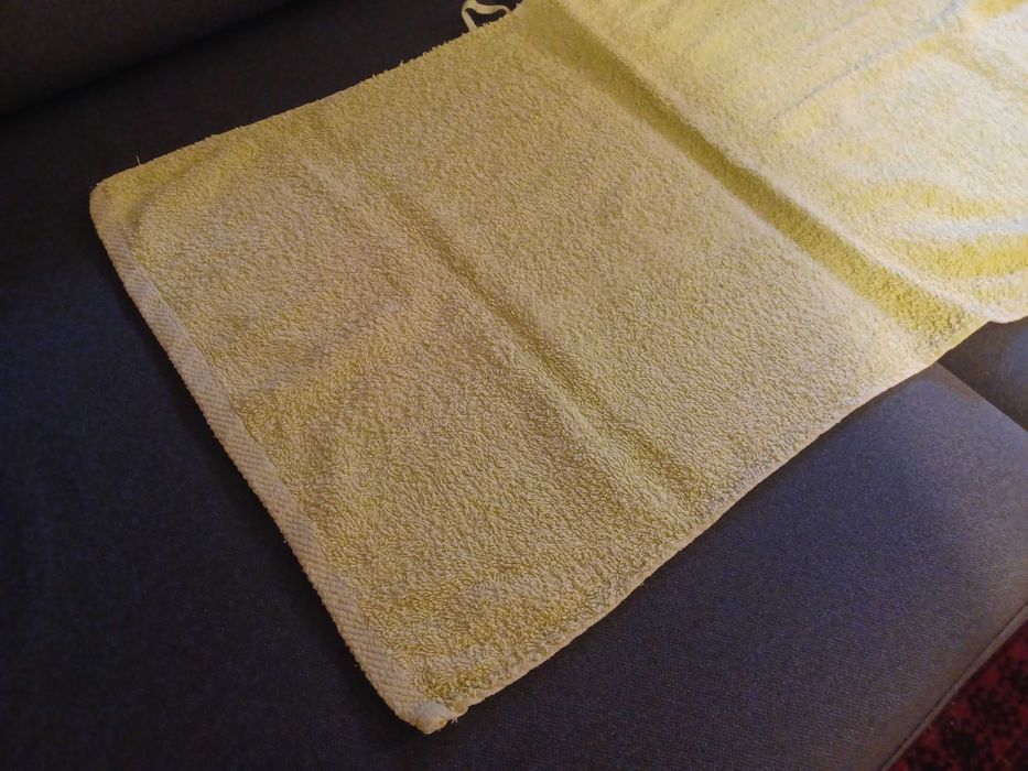 Ręcznik frotte - 50x100 - słomkowy