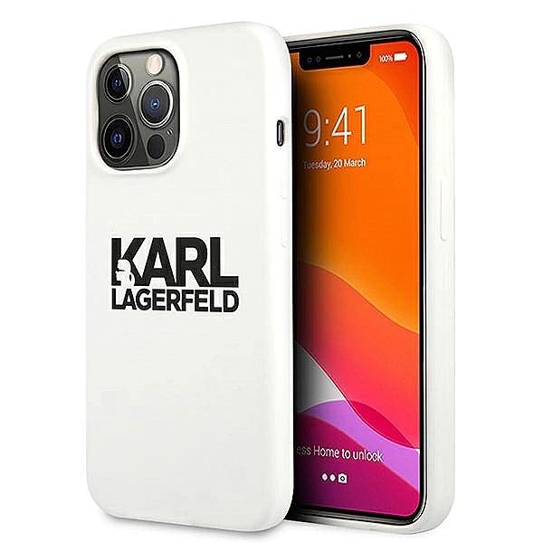 Etui Karl Lagerfeld Silicone Stack Logo na iPhone 13 Pro / 13/6,1" - b
