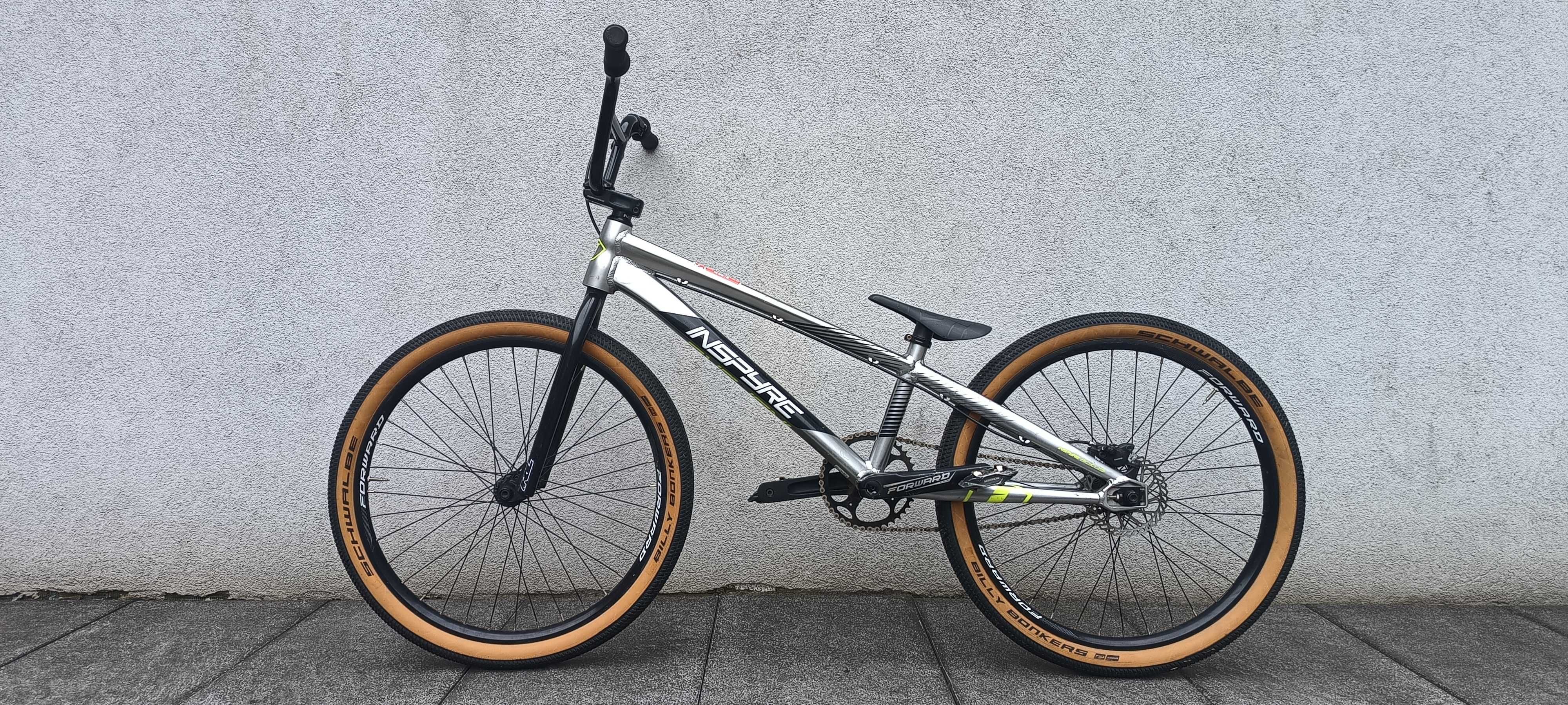 rower BMX Racing INSPYRE EVO DISC Cruiser 24" pumptrack waga 9,2kg