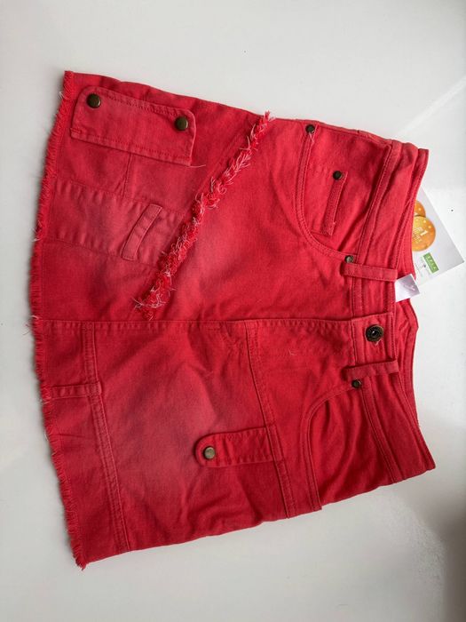 Спідниця джинсова на дівчинку (розмір 10), нова