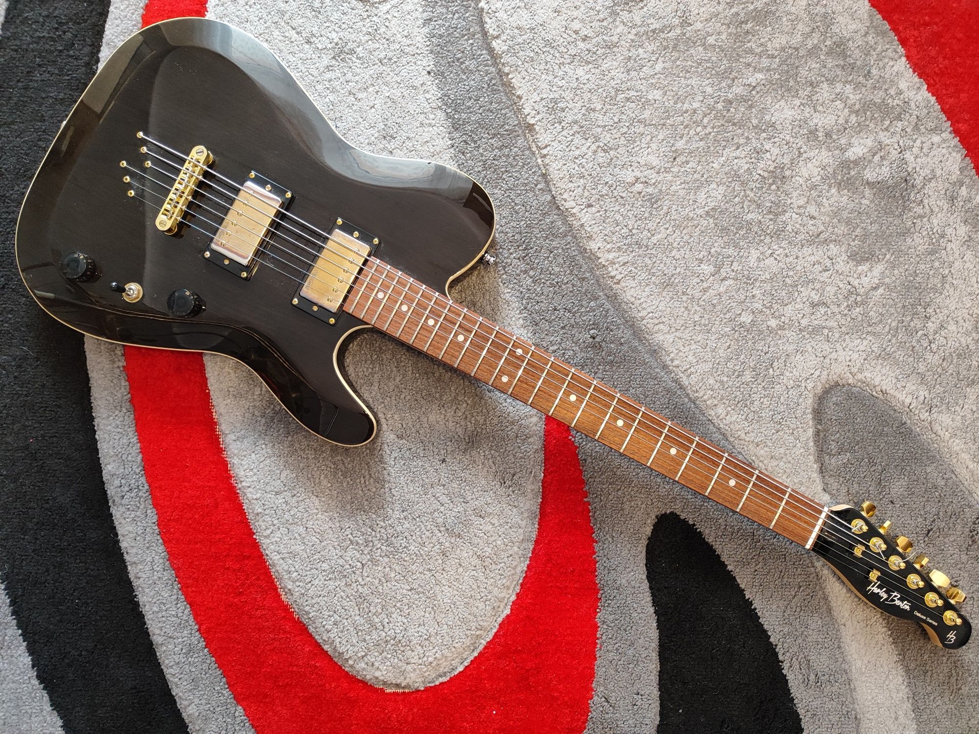 Harley Benton TE-40 TBK - gitara elektryczna Telecaster + wilkinson