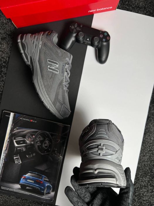 Чоловічі кросівки нью беланс на хутрі New Balance 1906R Fur Grey 41-46