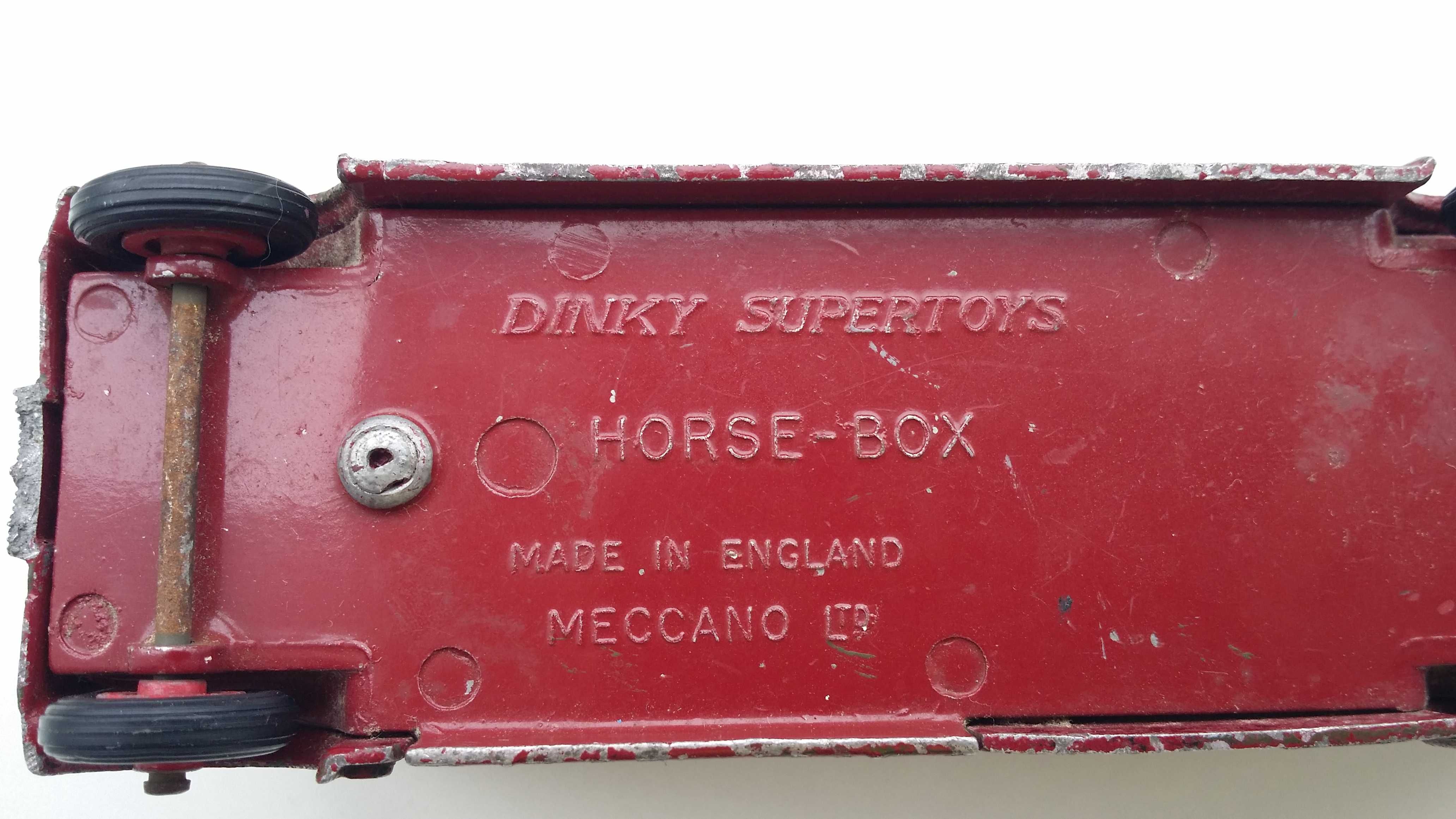 Brinquedo vintage antiguidade  Meccano transportadora Cavalos ferrovia