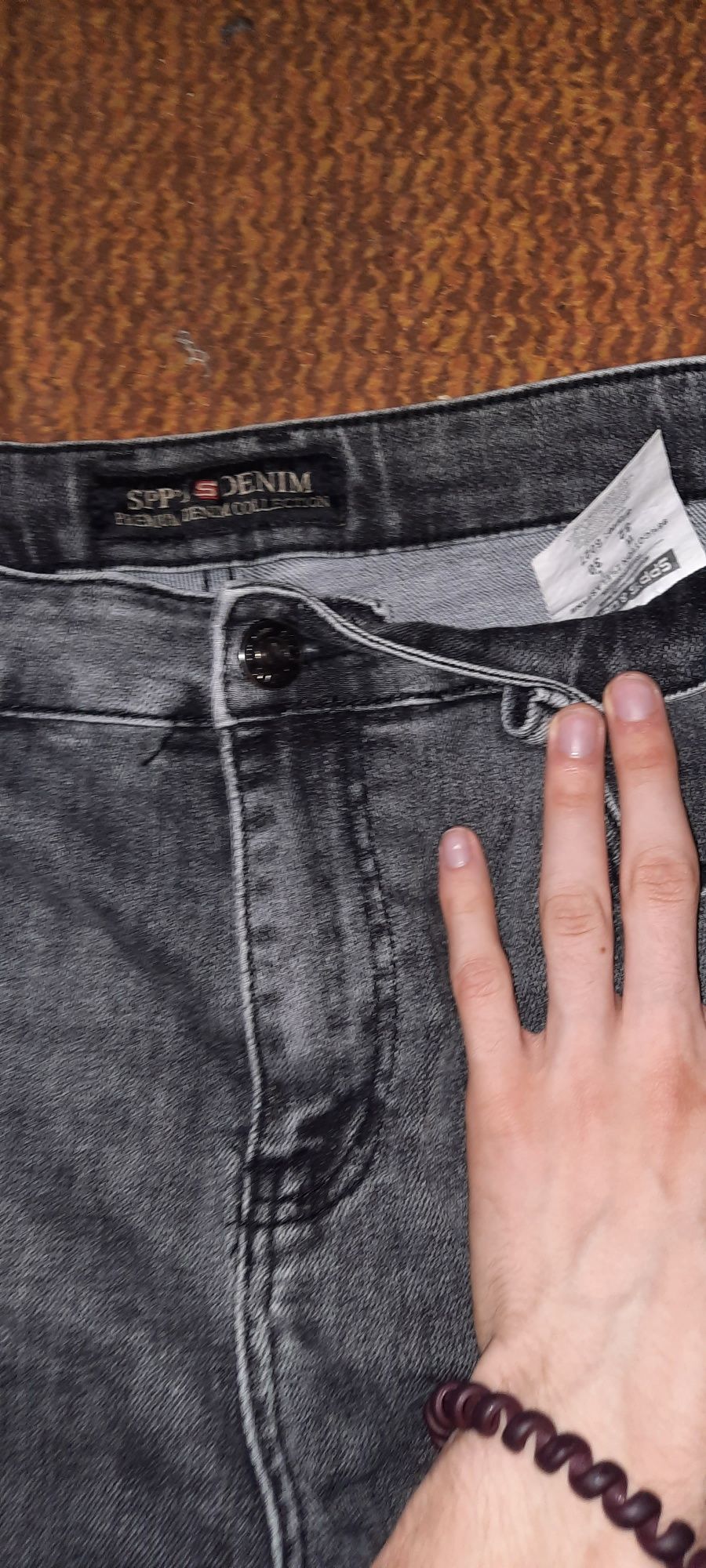 Джинсы SPP's Denim оригинал, модные джинсы M32 L30 серые Стамбул