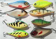 P. killery: Westin, Lucky John, Salmo Slider GT, Dayer SHOX, Jerk MK