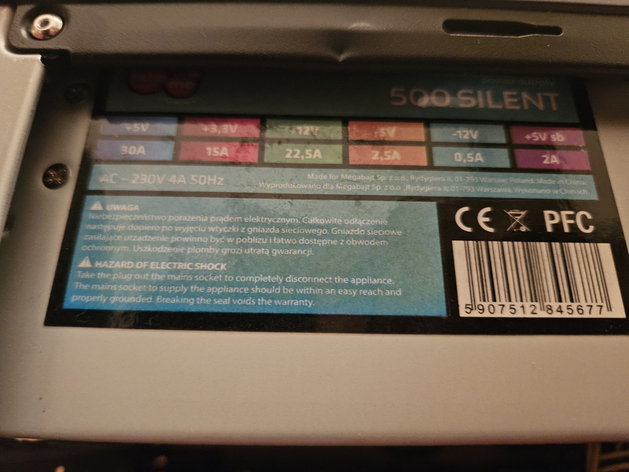 Komputer stacjonarny Pentium G3220, ddr3 1600mhz 4gb
