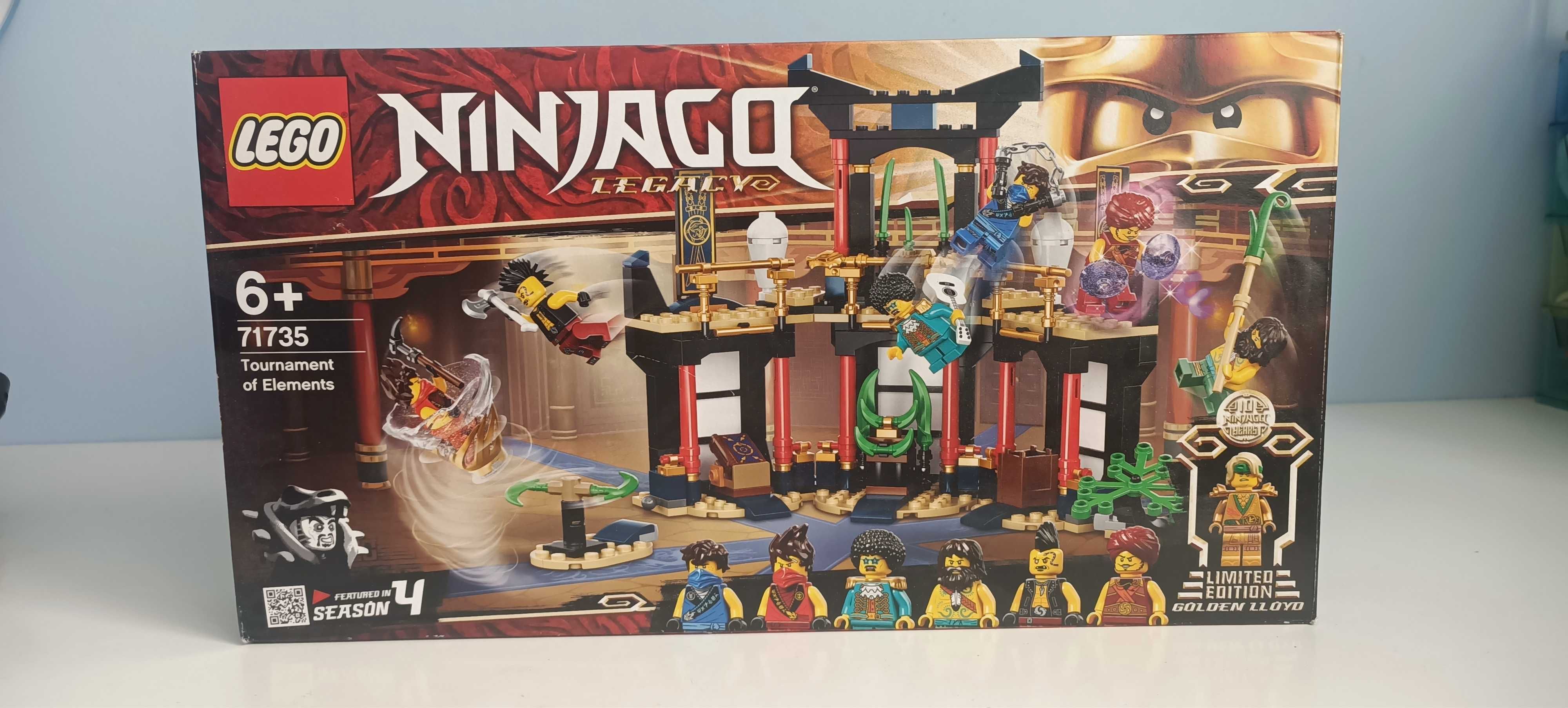 LEGO ninjago legacy 71735 "TOURNAMENT OF ELEMENTS"