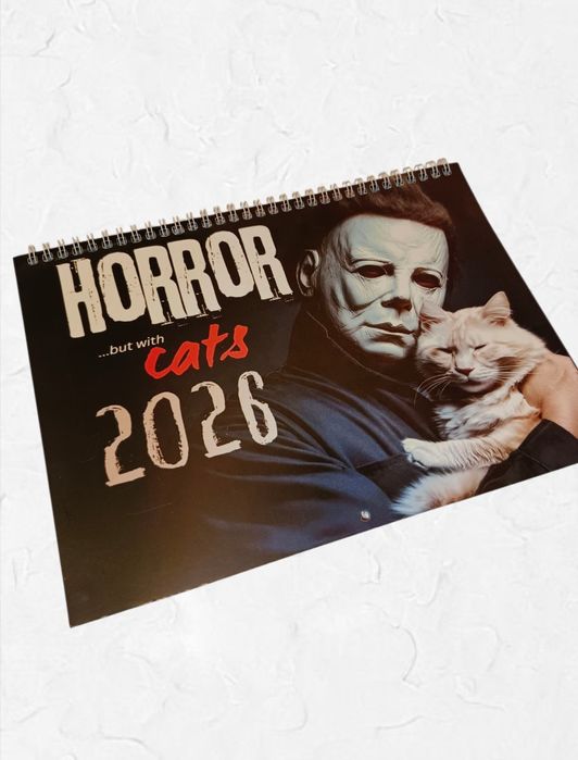 Kalendarz koty horrory