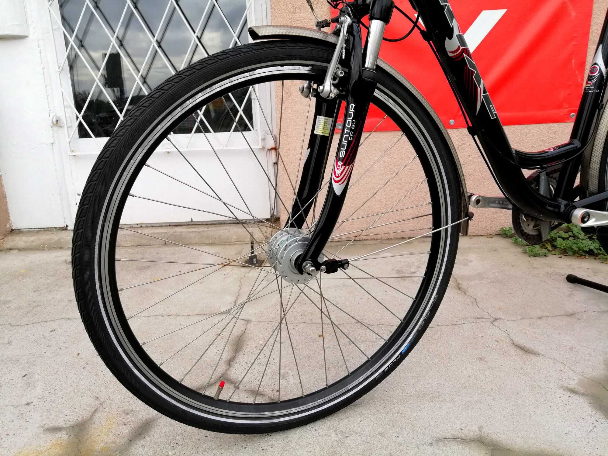 PIĘKNY RIXE LA ROCHELLE Roz. M 20" Shimano NEXUS 7 Koła 28 SR Suntour!