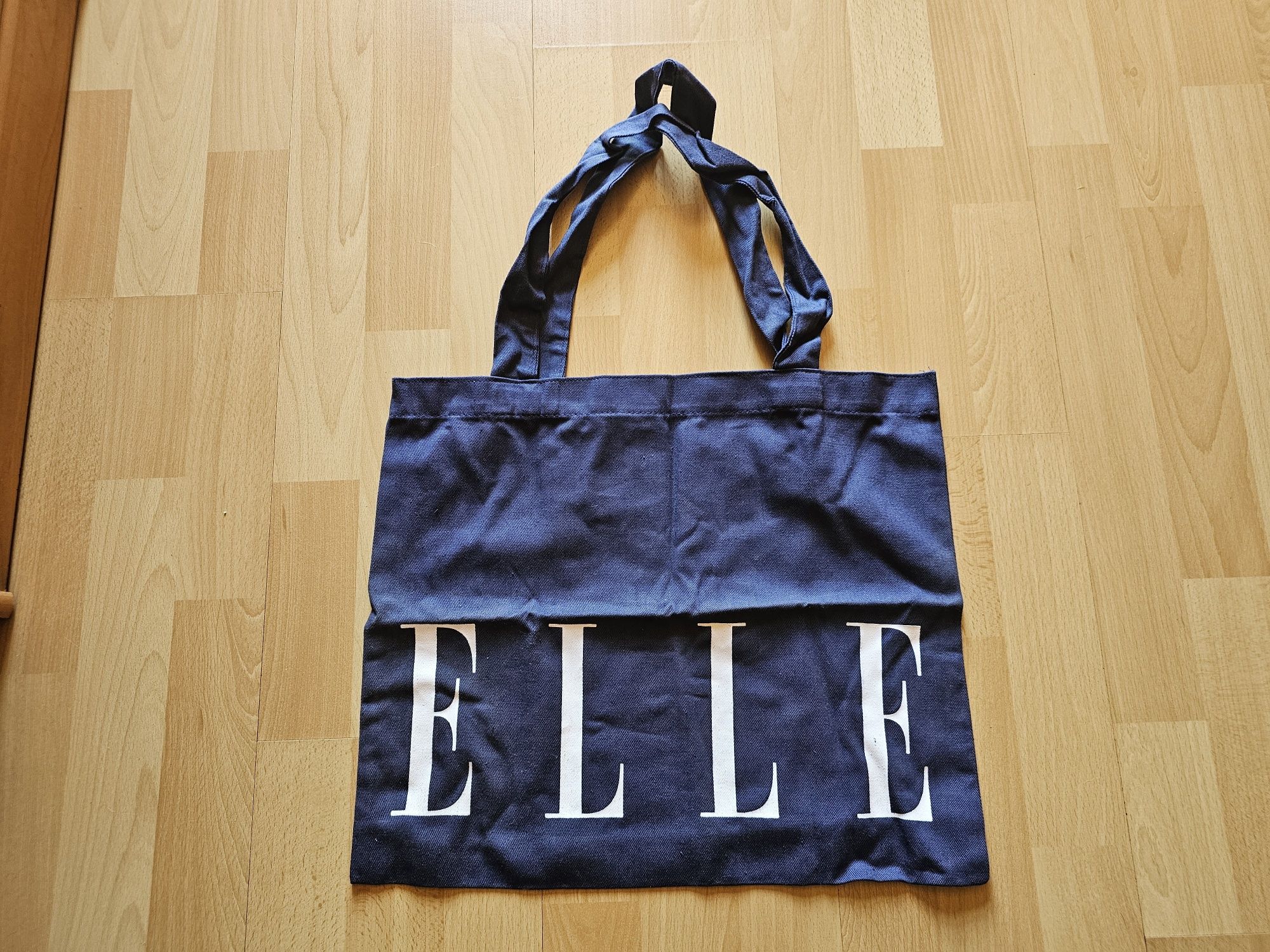Torba materiałowa Elle lata 90. vintage