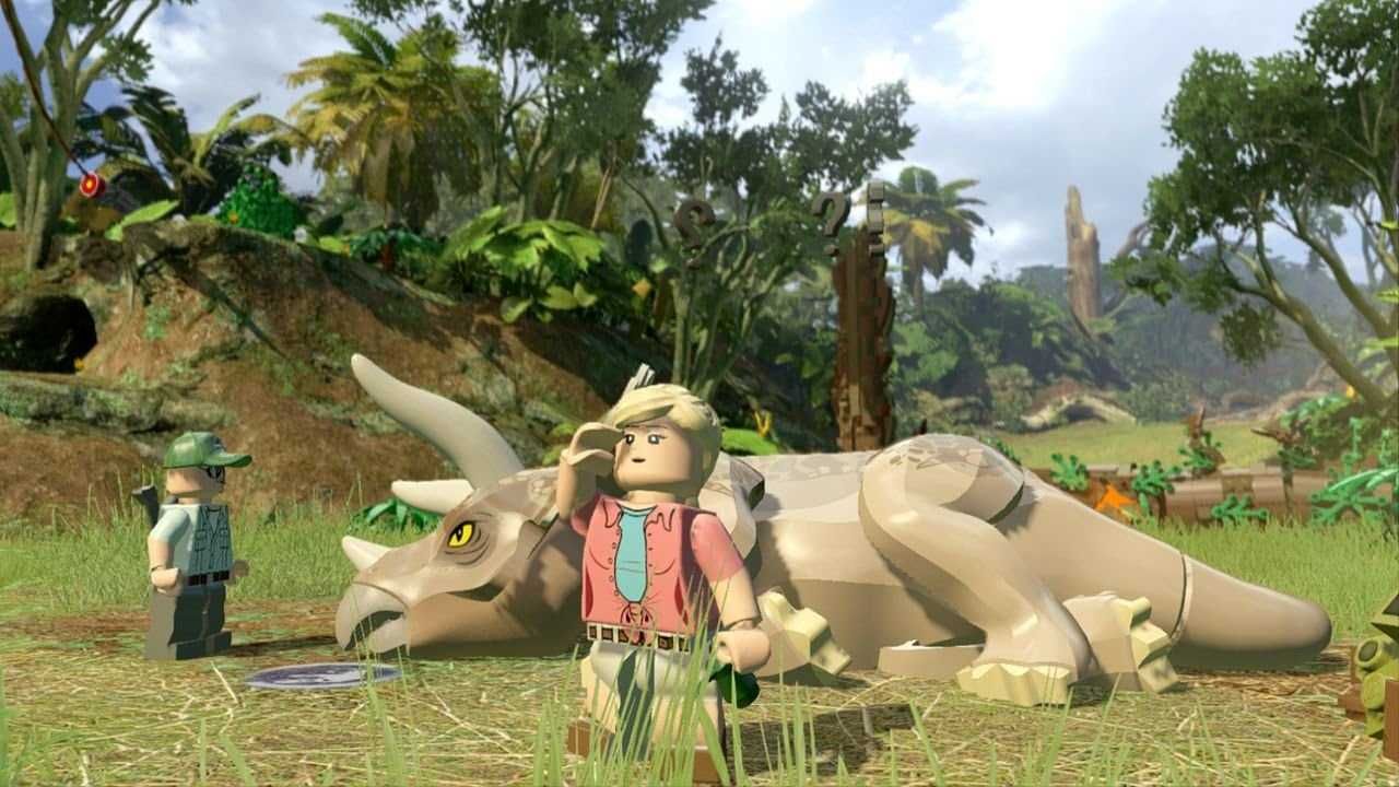 LEGO Jurassic World PS4 / PS5 - platformówka, dinozaury dla dzieci PL