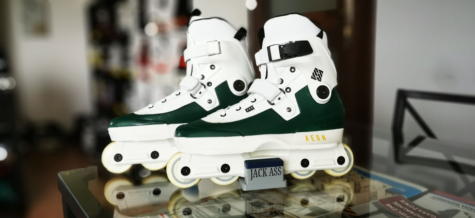 Rolki agresywne USD Aeon 60 LE Duo Green r. 41-42