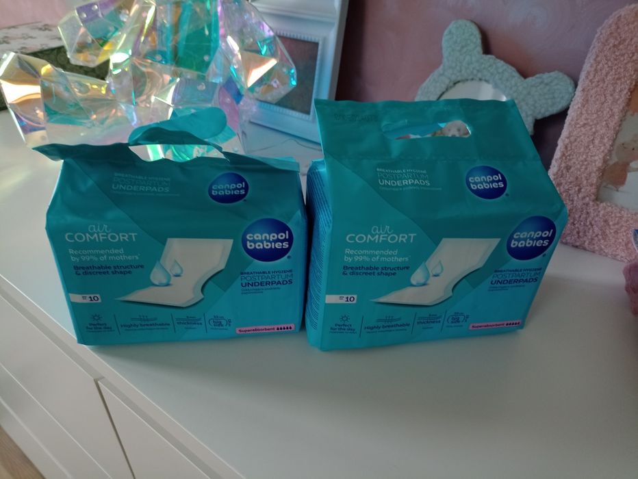 Podkłady poporodowe 2 paczki plus gratis