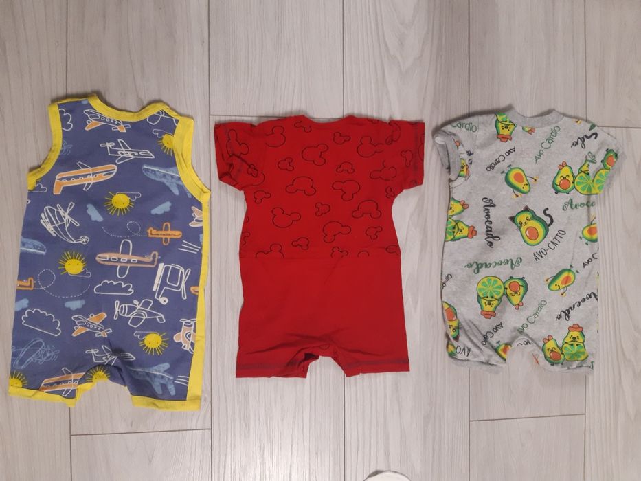 Літні яскраві пісочники на малюка 3-6 місяців