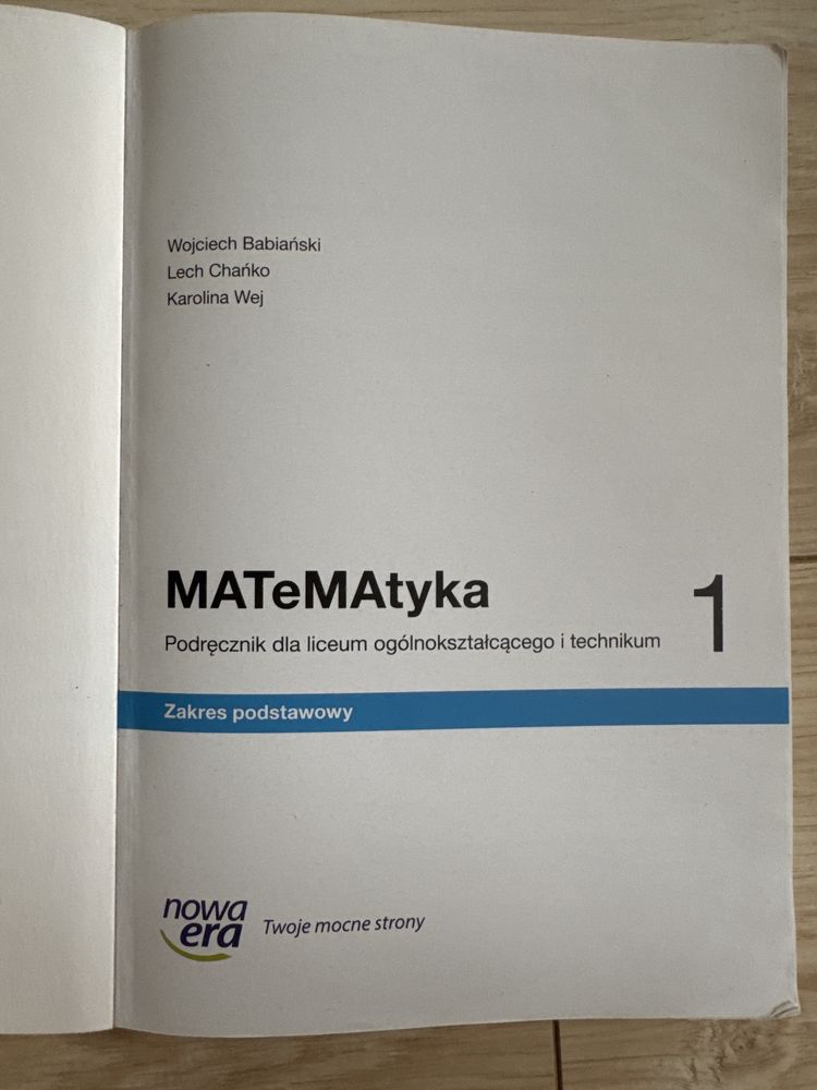 Podręcznik matematyka/zakres podstawowy