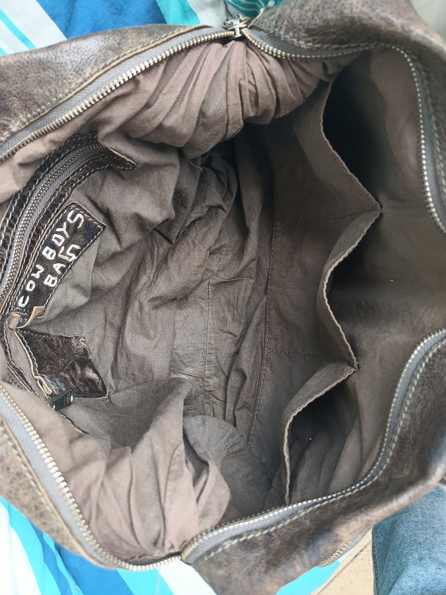 Cowboysbag duża skórzana torebka.