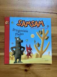Książka SamSam najmniejszy z największych Przyjaciele Flejka