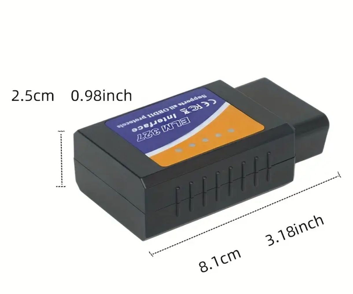 ELM-327 OBD2 Сканер scanner Універсальний  удосконалений !новий new