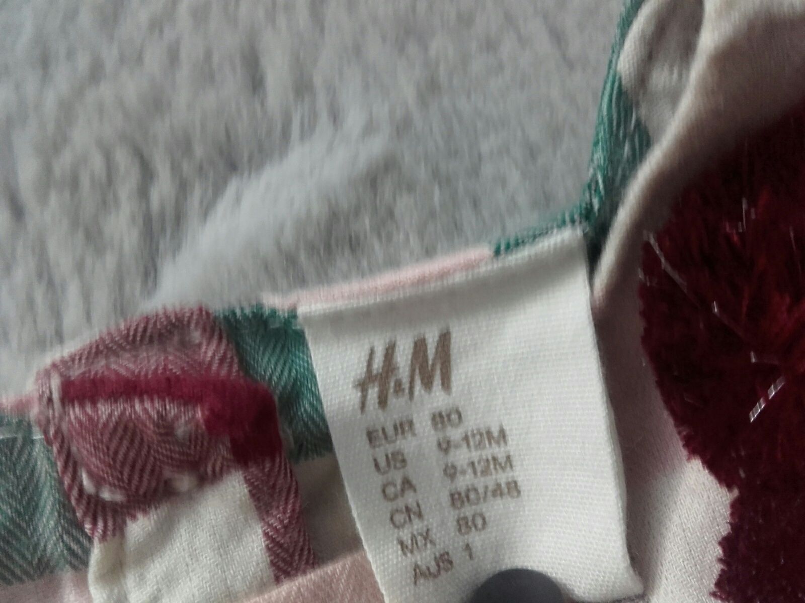 Sukienka krata H&M r. 80