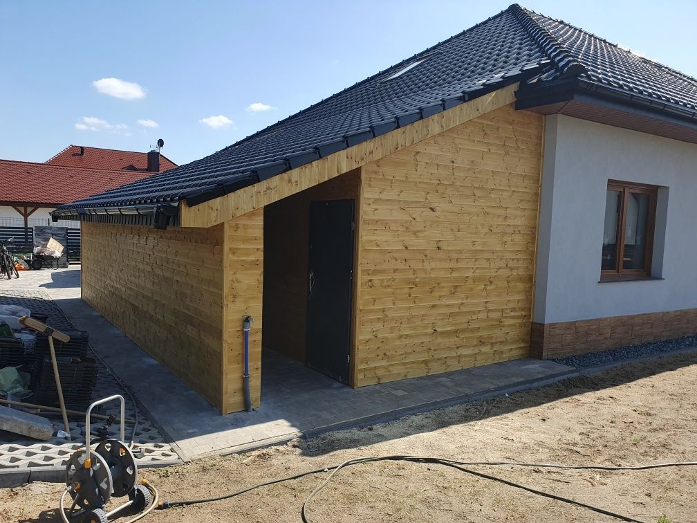 Wiat tarasy zadaszenia garaże