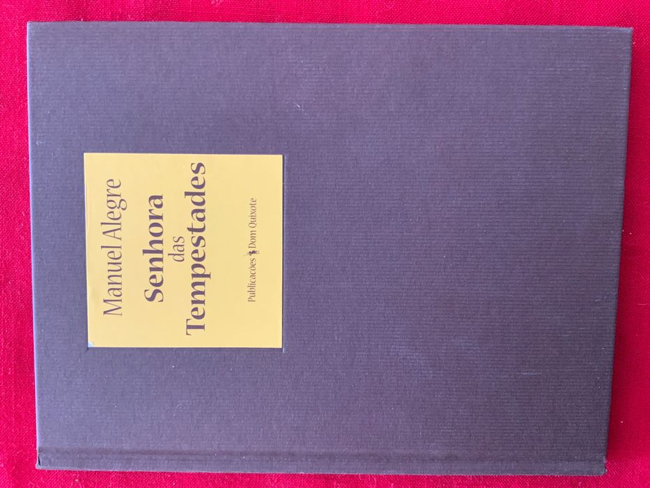 Manuel Alegre - Senhora das Tempestades 1a edição 1998