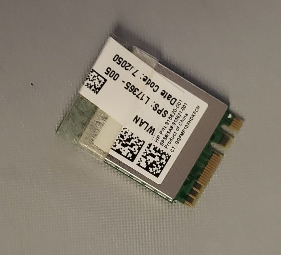Sprzedam orginalna Karte Wifi do laptopa Hp 255 G7.