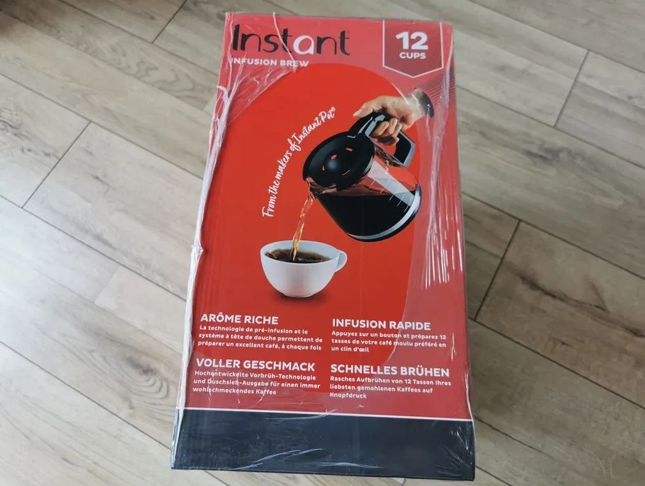 Ekspres przelewowy Instant Infusion Brew programowalny stały filtr