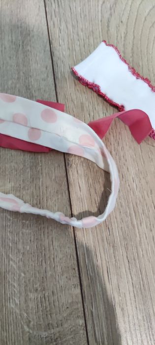 Opaski na głowę dla niemowlaka do 3 lat 2 sztuki