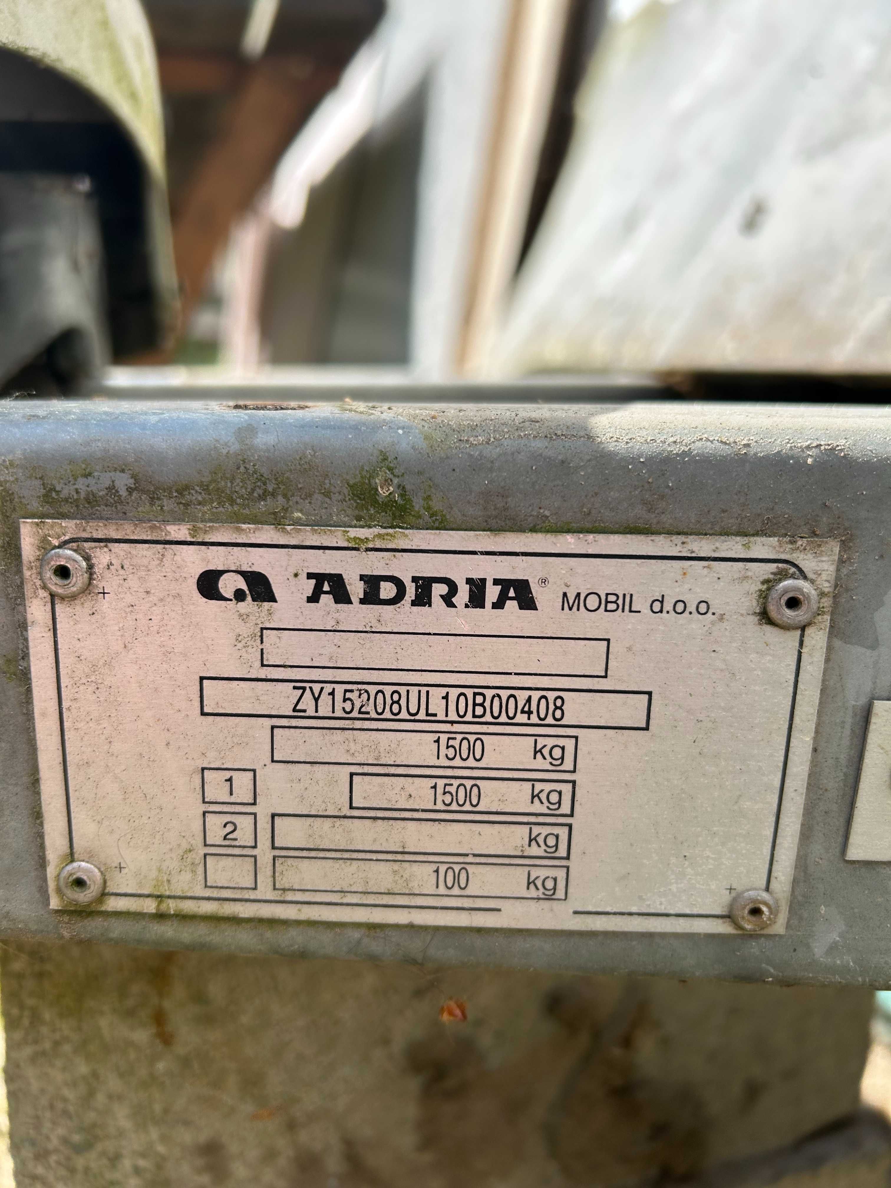 Przyczepa  kempingowa  ADRIA Arhus Caravan