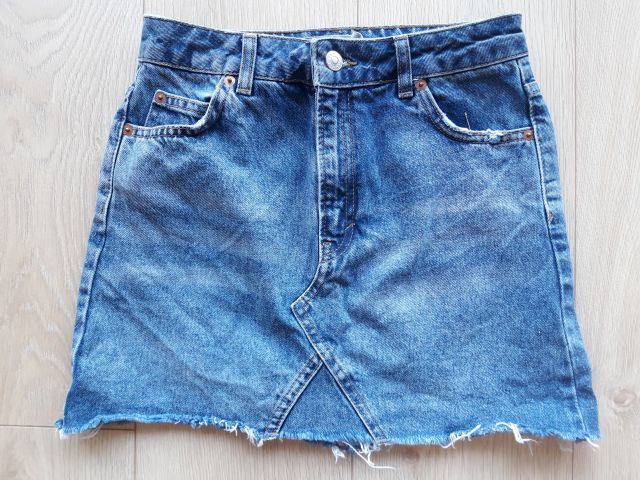 spódnica spódniczka jeansowa miniówka Topshop 34 XS