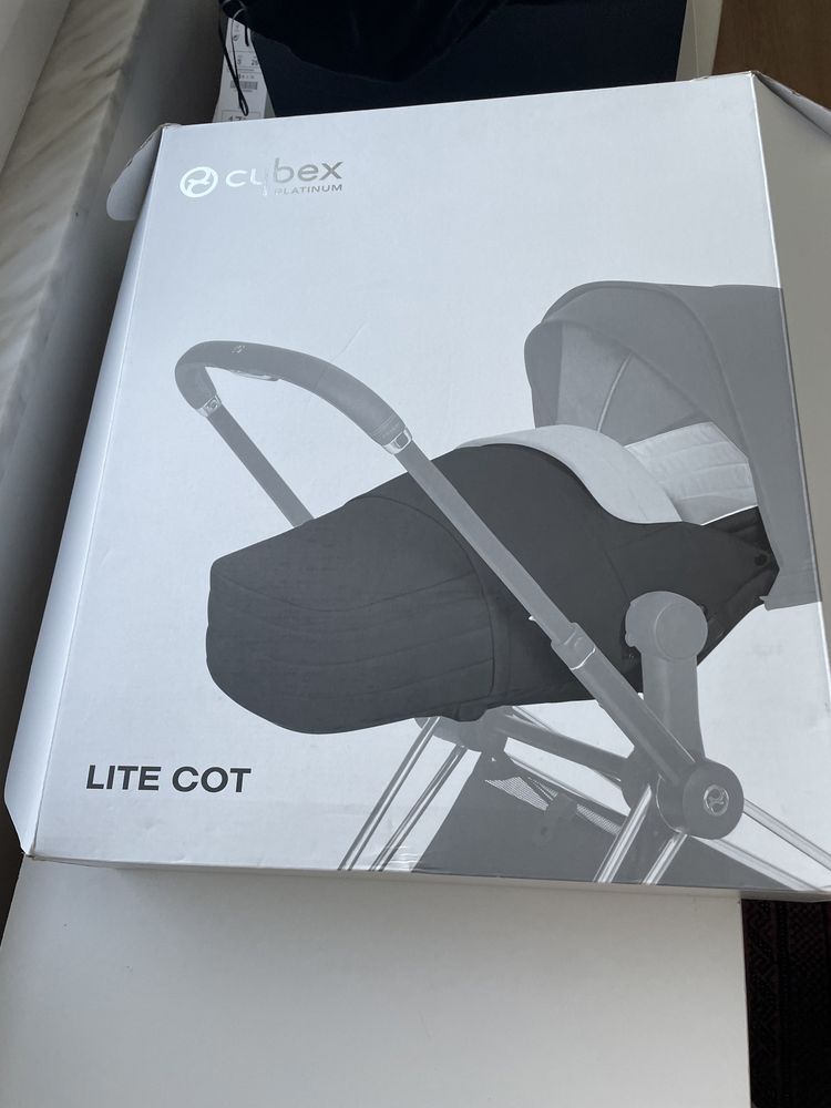 Lite Cot Cybex cinzento