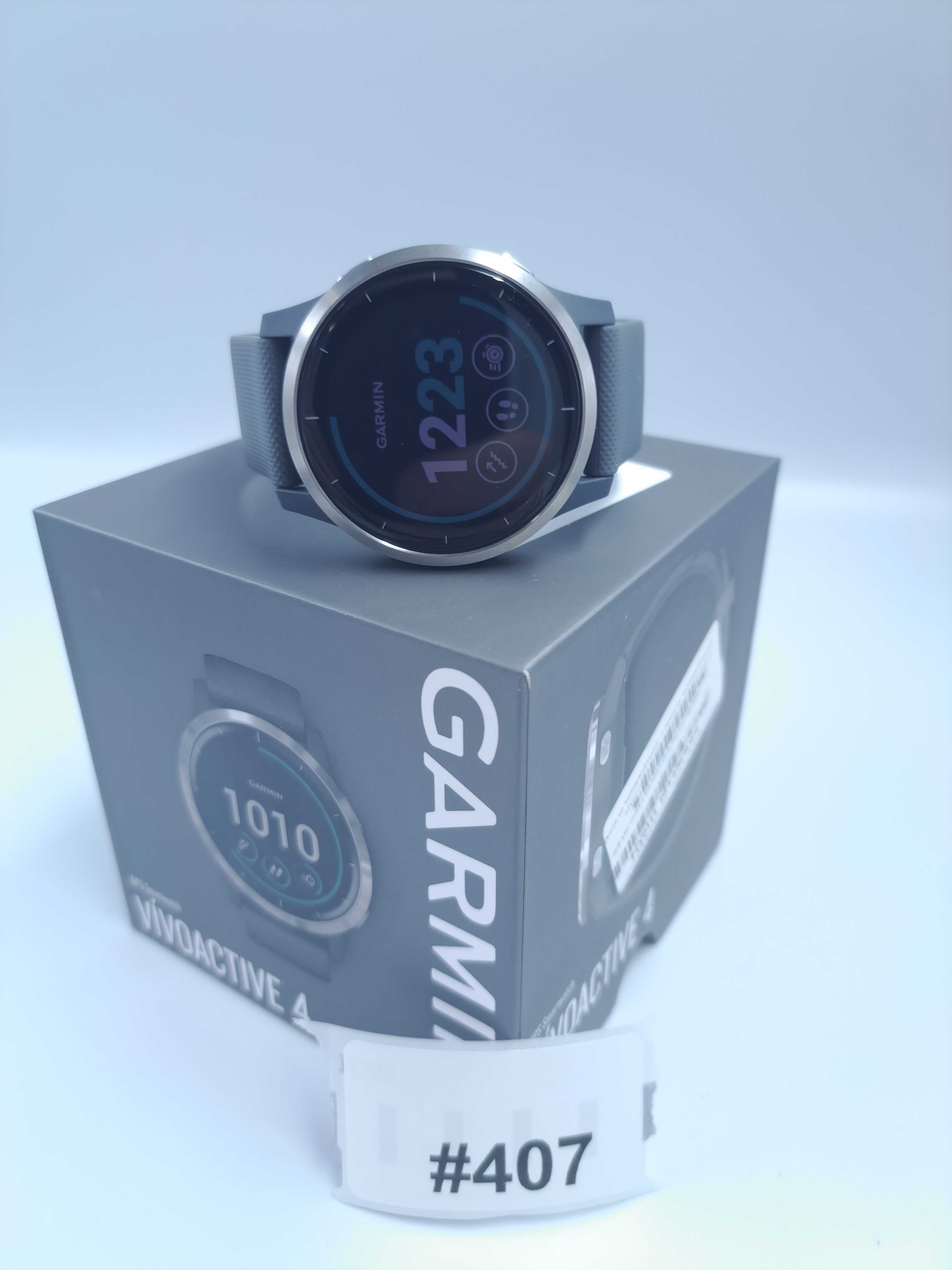 Powystawowy Zegarek Sportowy GARMIN Vivoactive 4 Poznań #407 #408