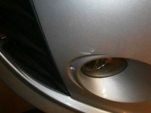 seat leon II MS Design 05-09 zderzak przód przedni srebrny LS7Y ładny
