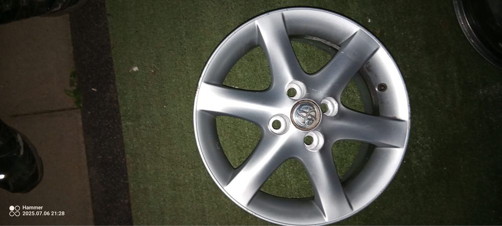 Felgi alufelgi 15” 4x100 Toyota Yaris II, III, Corolla, Verso ,IQ