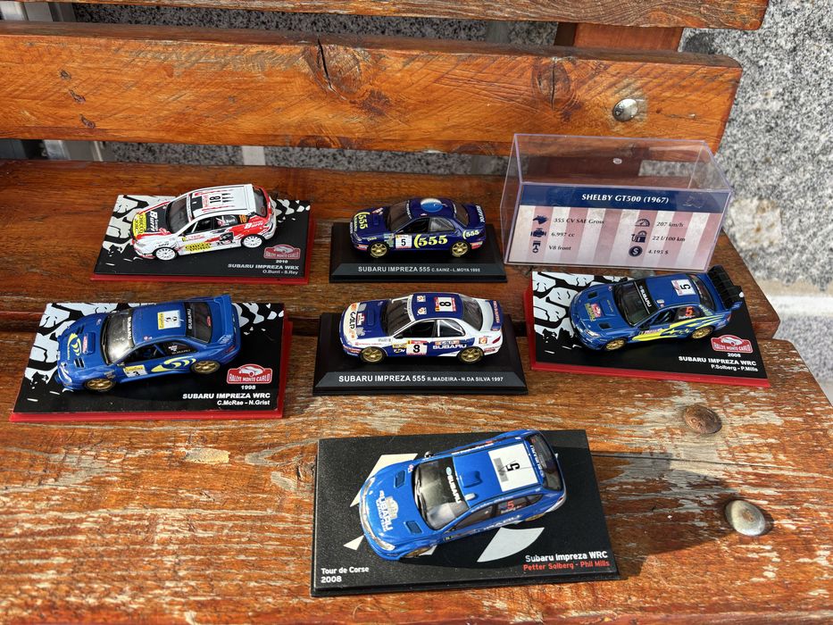Subaru miniatura colecionavel