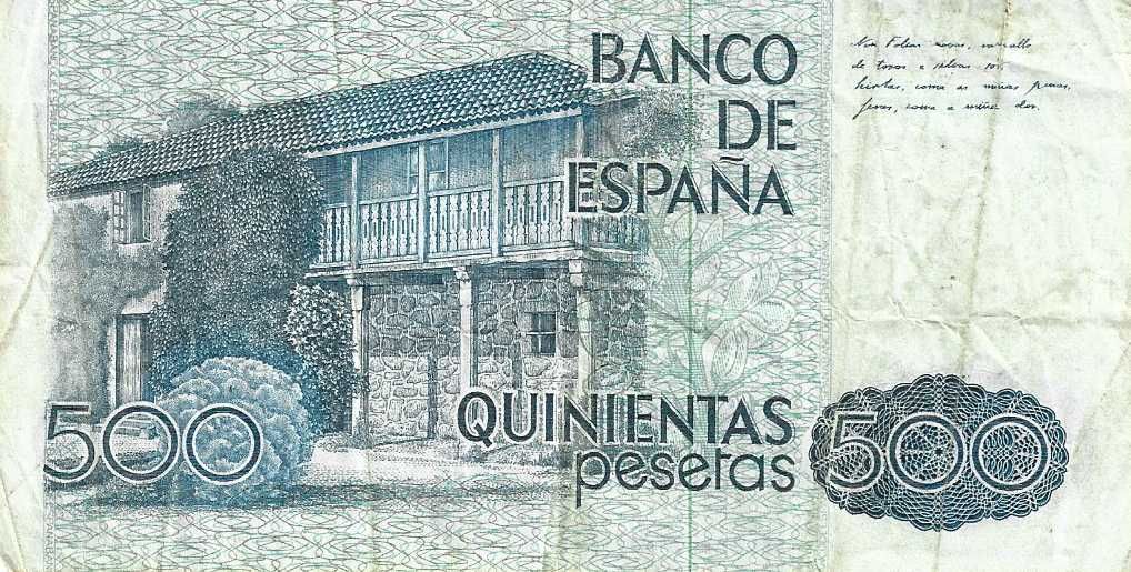 Notas antigas - Espanha