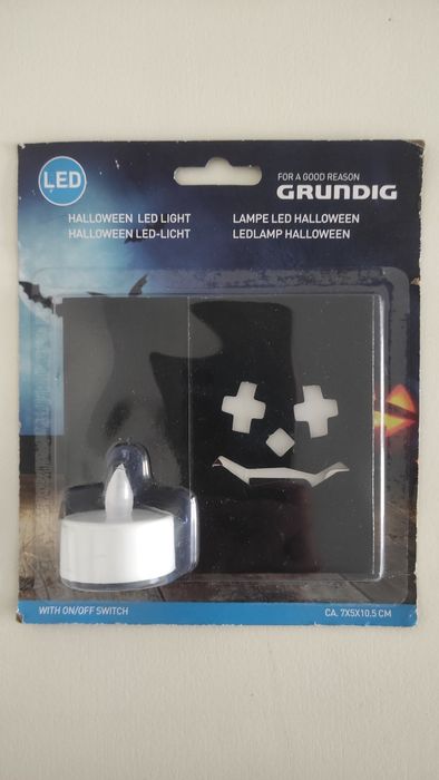 Halloween Latarnia Grundig LED